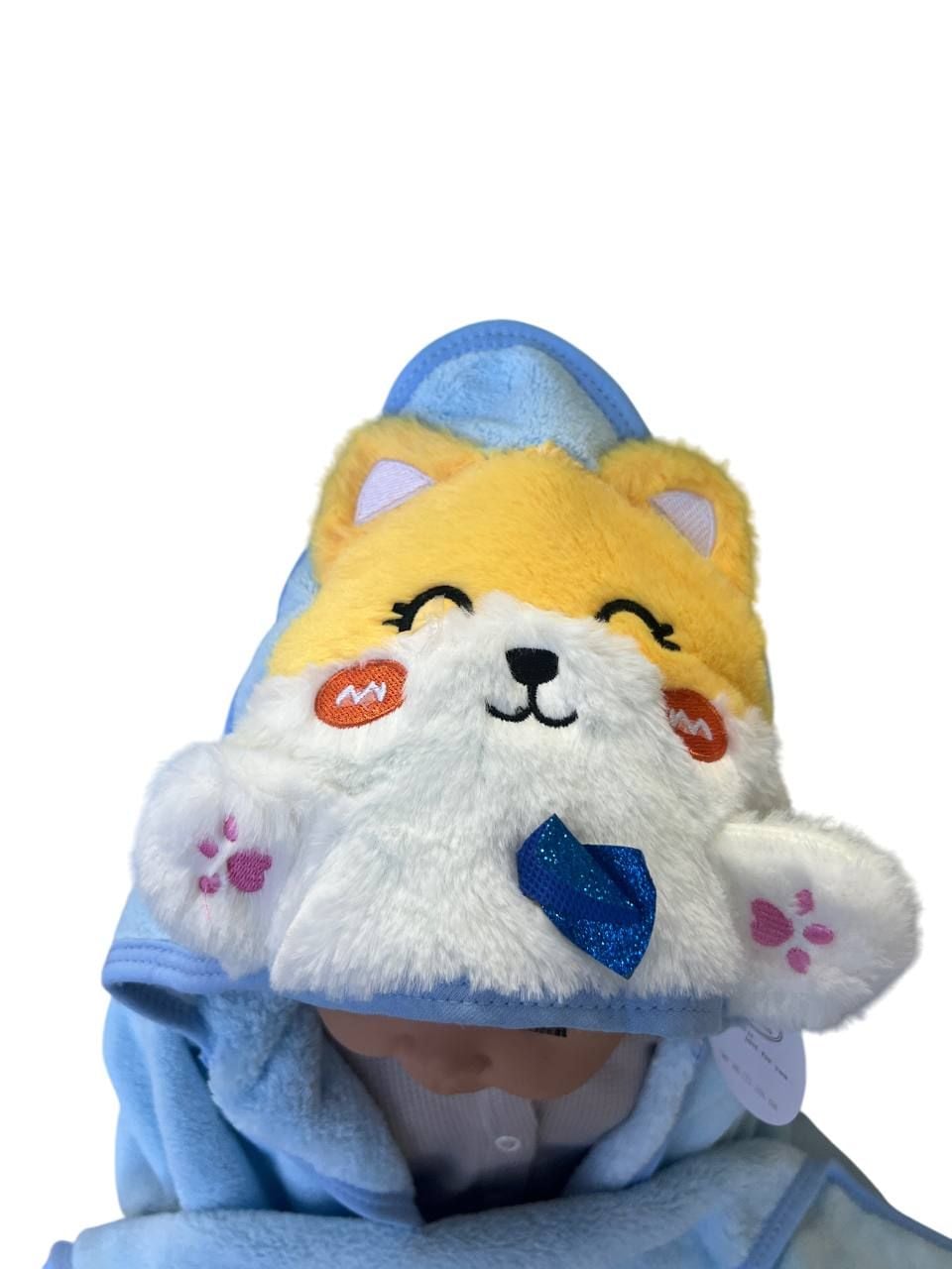 Немовля рушник 796-72 блакитний 105-105(р)