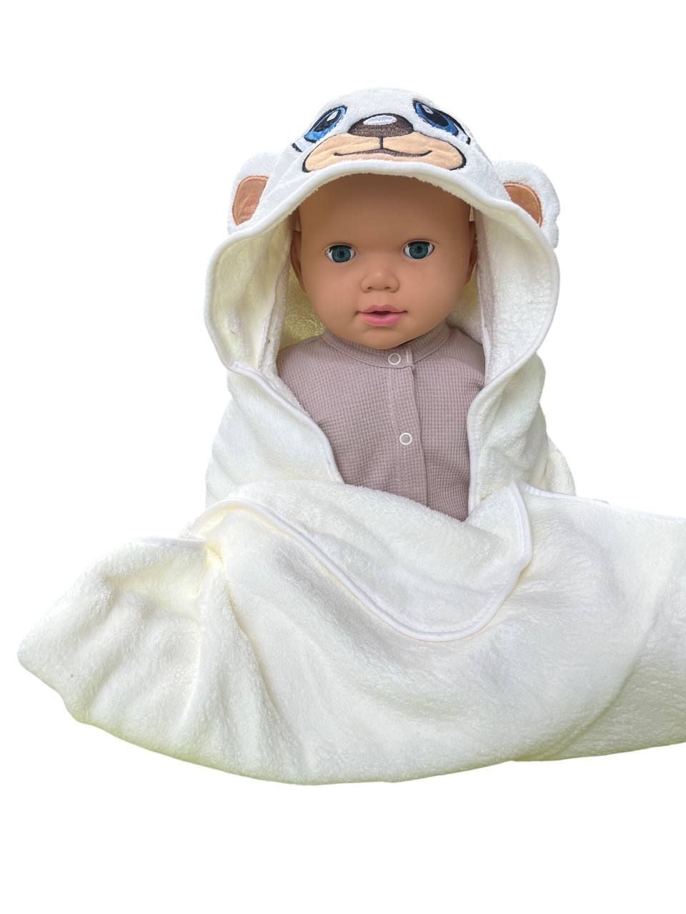 Немовля рушник 507-29-90 молочний 90*90(р)