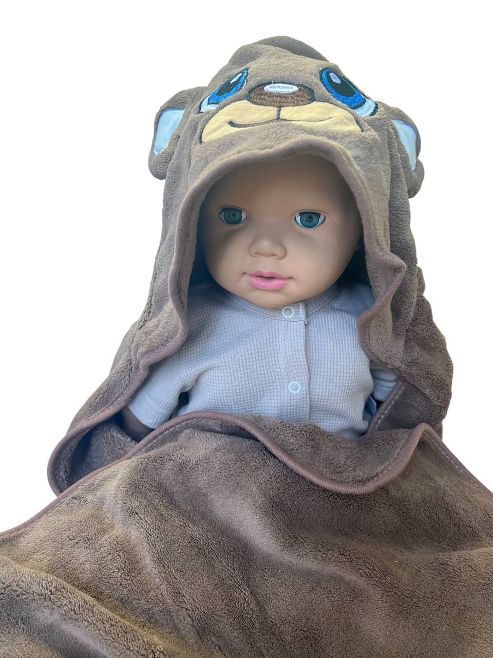 Немовля рушник 507-29-90 шоколад 90*90(р)