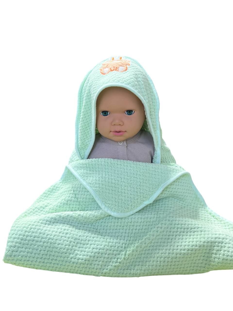 Немовля рушник 507-42-80 салатовий 90*90(р)