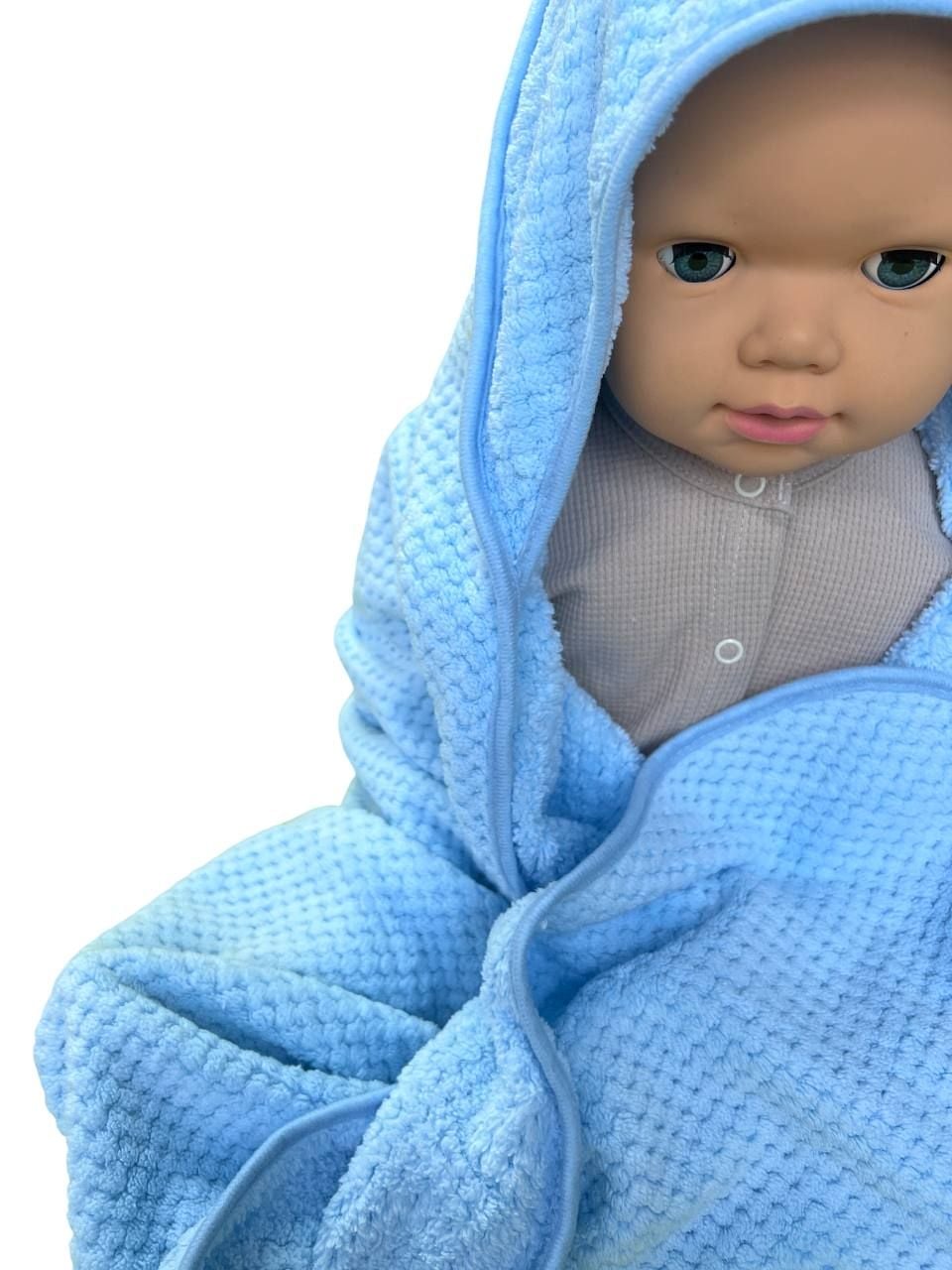 Немовля рушник 507-42-80 блакитний 90*90(р)