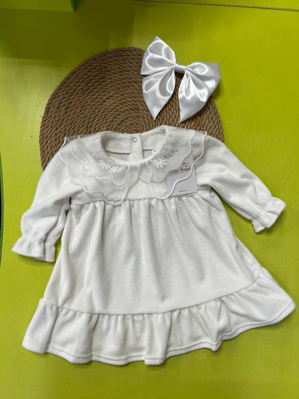 Сукня молочний 74(р)