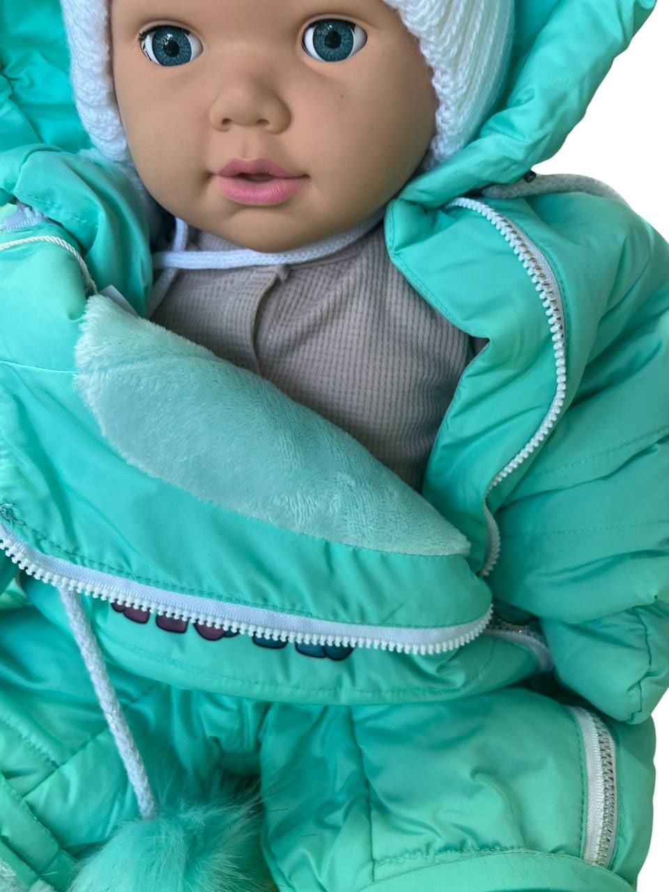 Верхній одяг комбінезон єдиноріжки мята 80(р)