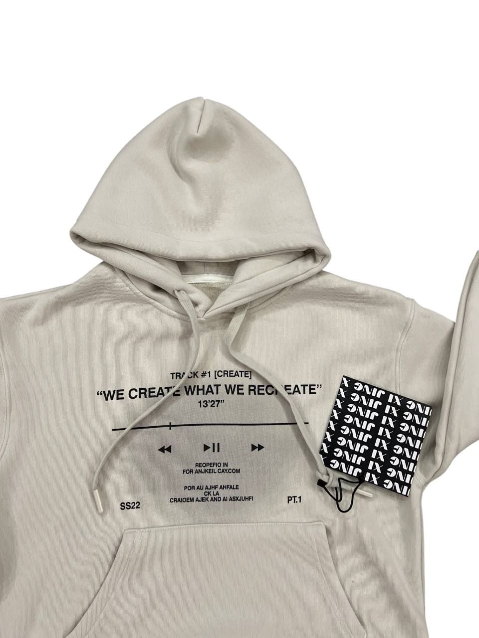 Светрик з капюшоном 6092 бежевий 150(р)