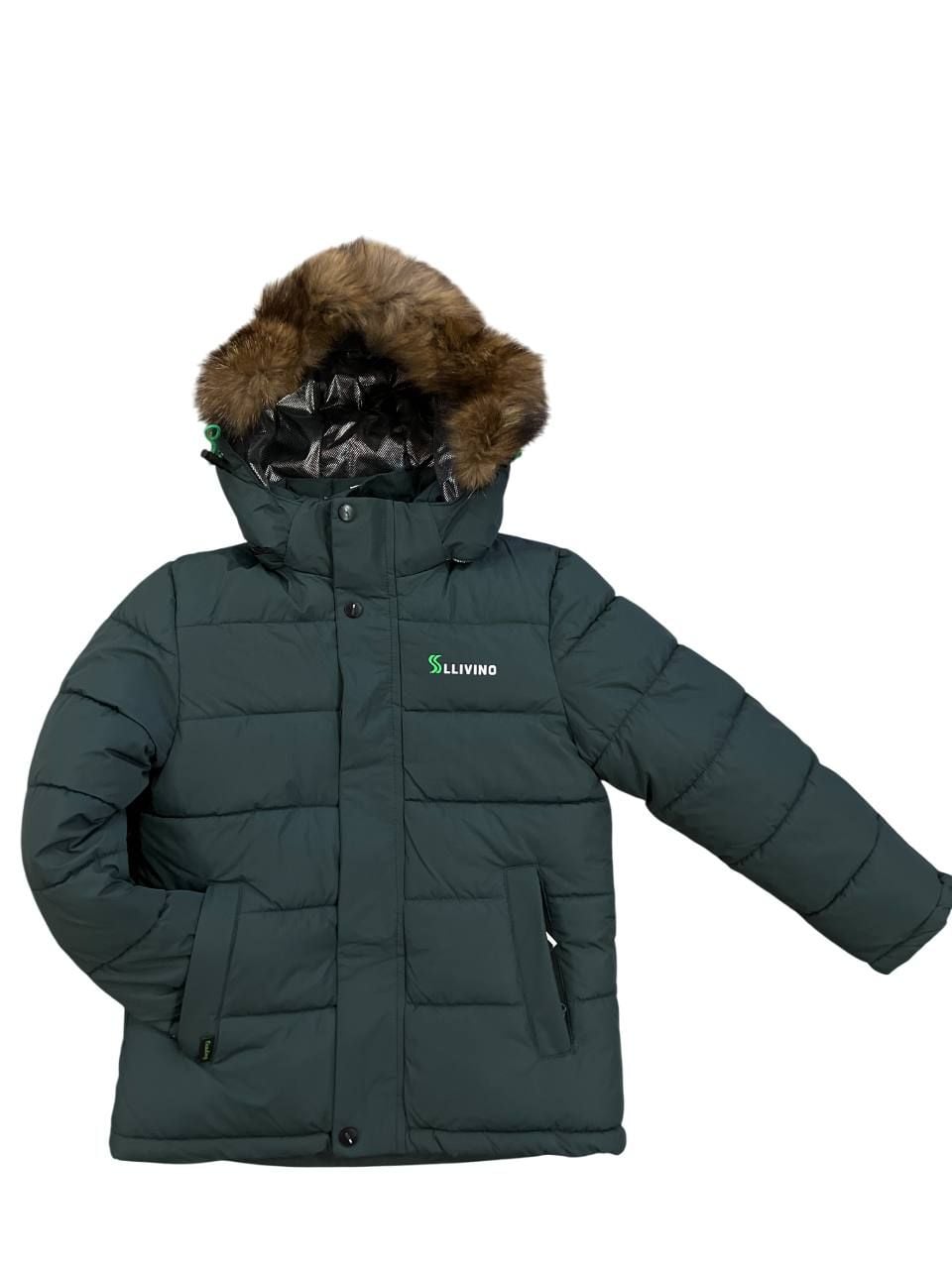 Верхній одяг куртка НМ-603 зелений 134(р)