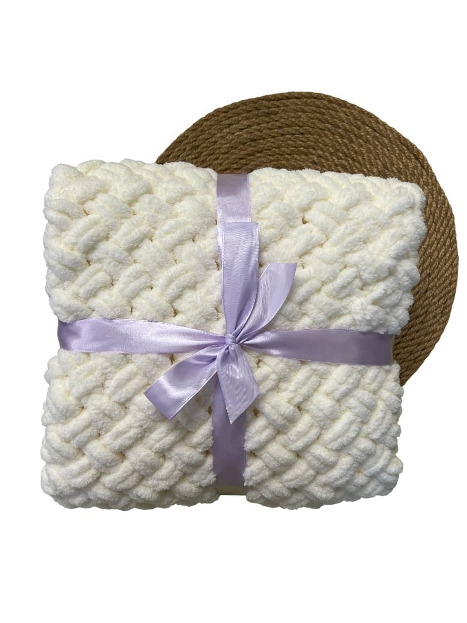 Немовля Плед PuffY2025 молочний 85*85(р)