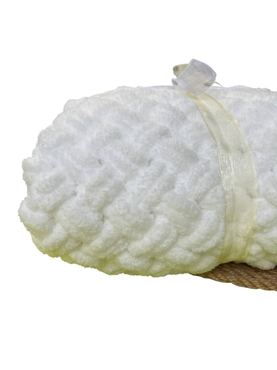 Немовля Плед PuffY2025 білий 85*85(р)