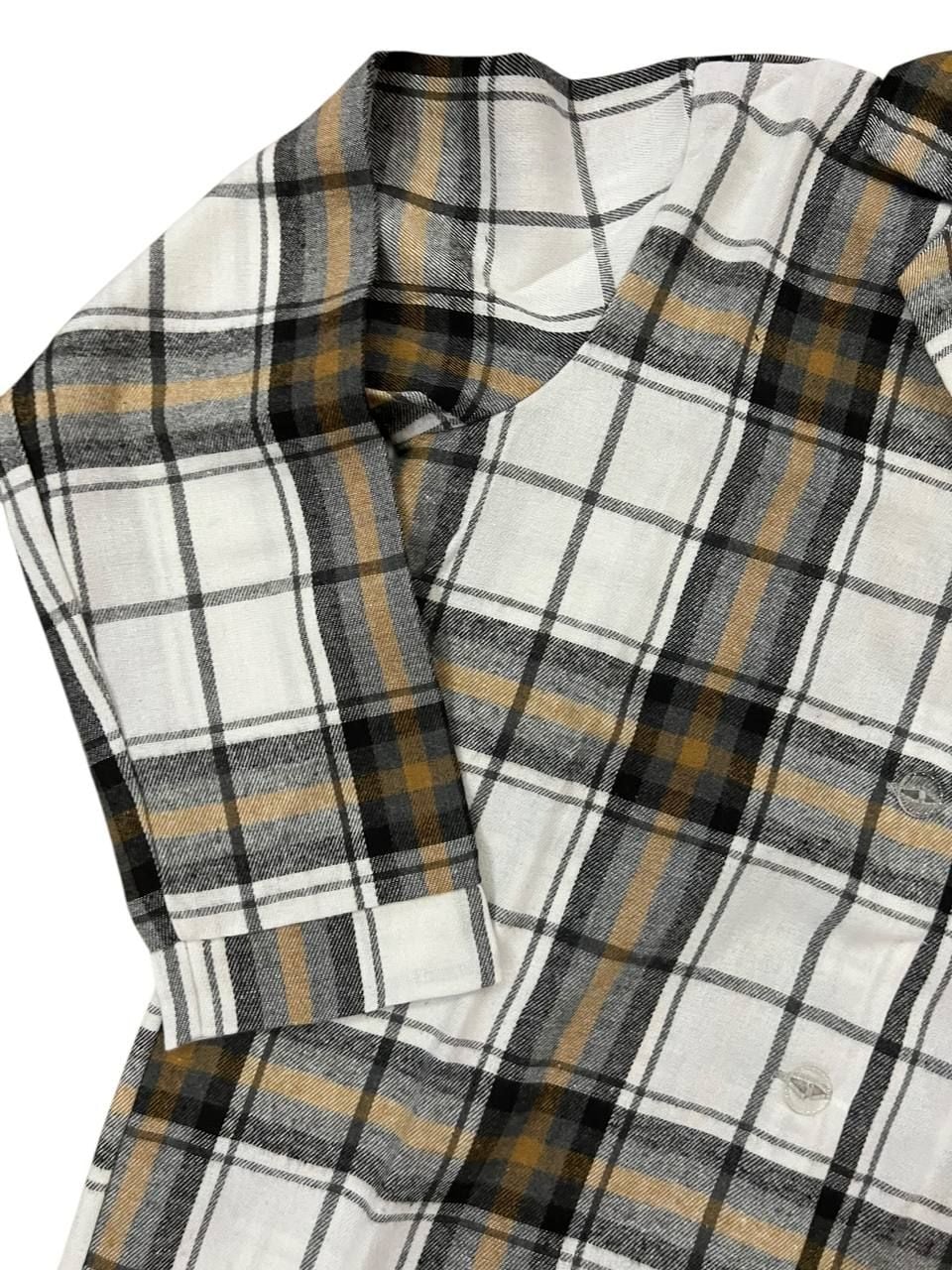 Дитяча білизна Піжамка клітинка сірий 158(р)