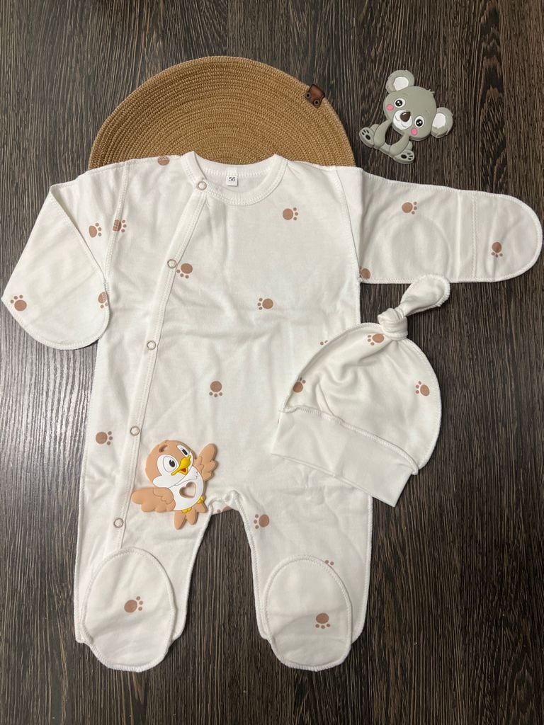 Немовля костюмчик фланель(56)* міх 7(р)