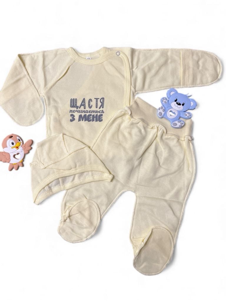 Немовля костюмчик фланель(56)@ міх 6(р)