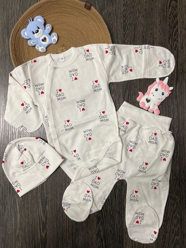 Немовля костюмчик боді+ш+п(56)* міх 7(р)