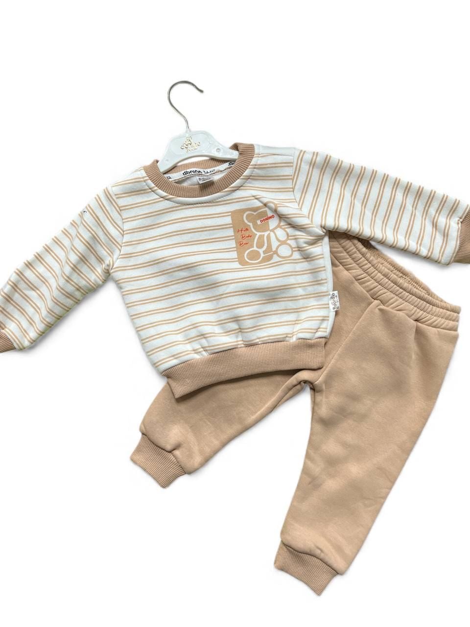 Немовля костюмчик 60345 бежевий 06-09(р)