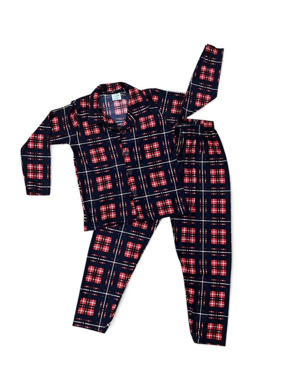 Дитяча білизна Піжамка 2058 червоний 7/8(р)