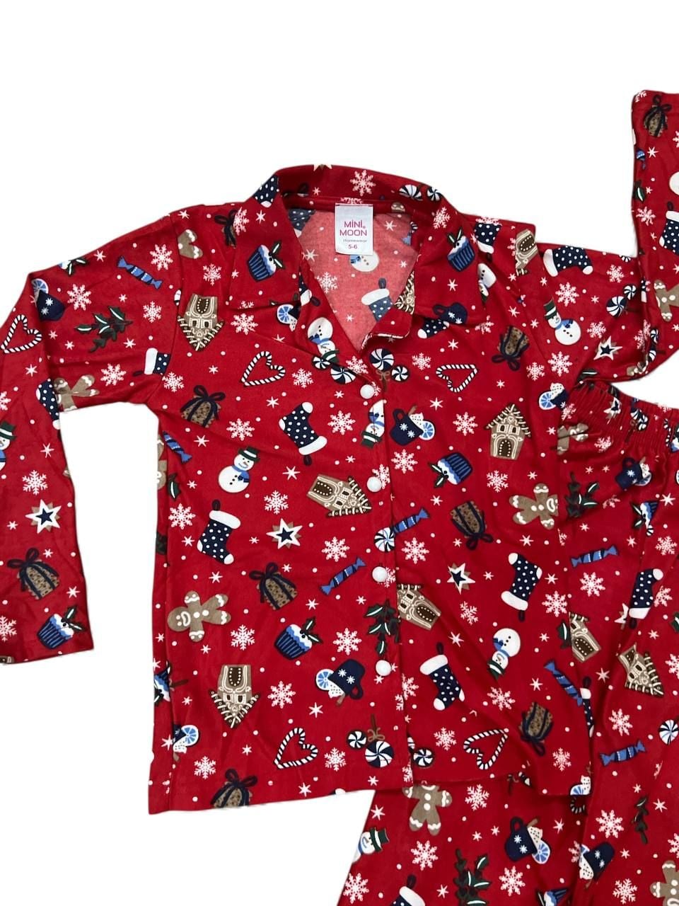 Дитяча білизна Піжамка 2054 червоний 7/8(р)