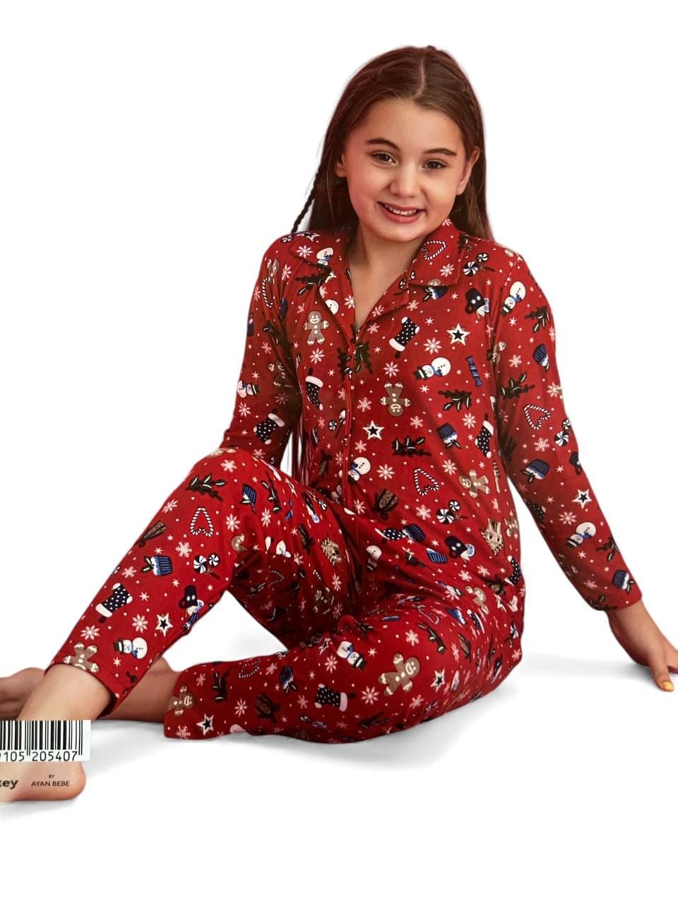 Дитяча білизна Піжамка 2054 червоний 5/6(р)