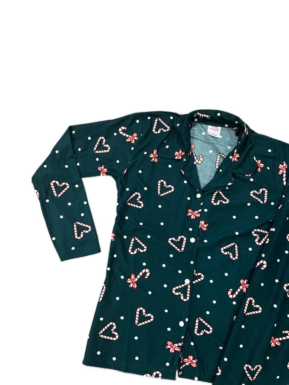 Дитяча білизна Піжамка 2063 зелений 13/14(р)