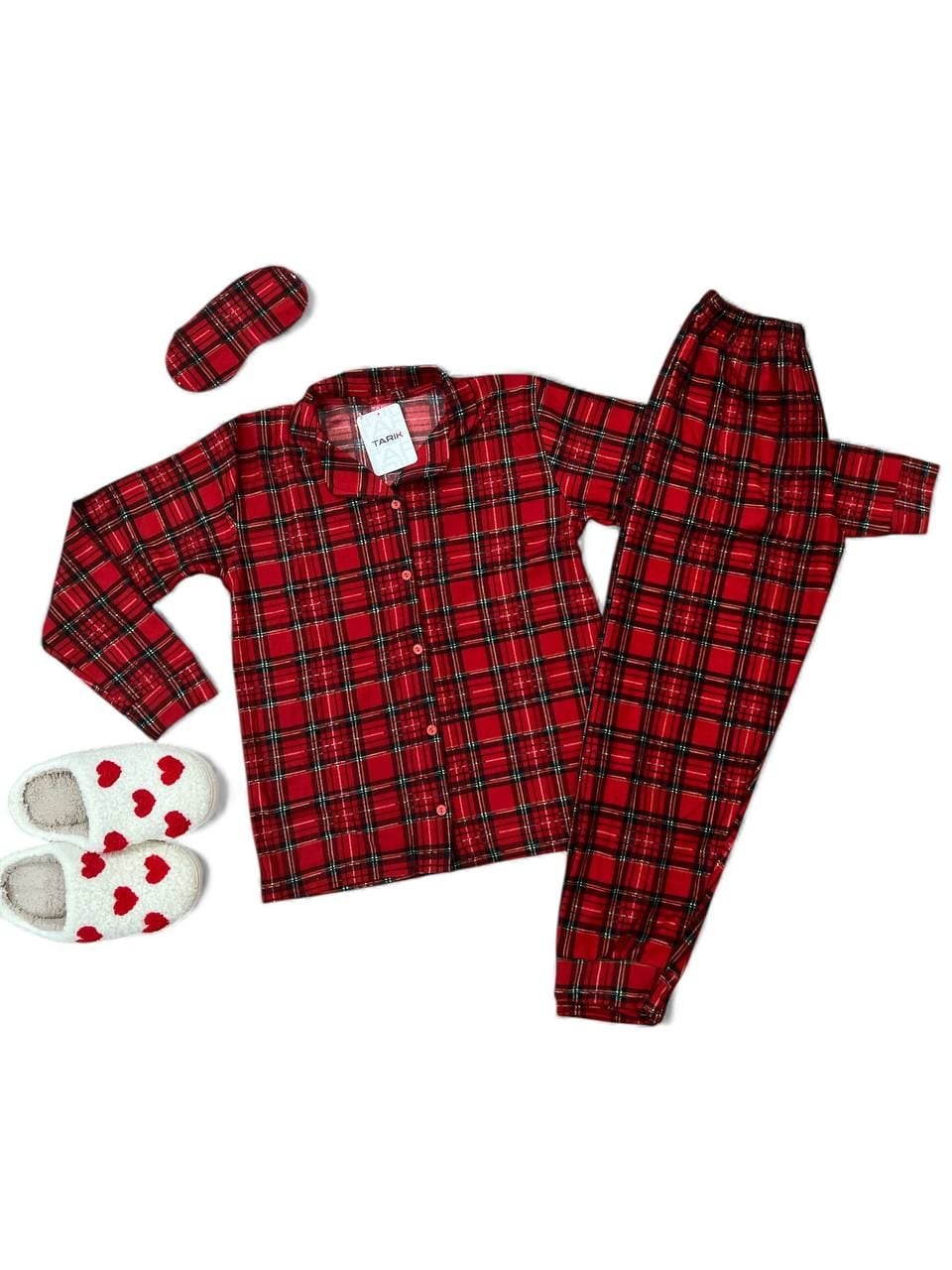 Дитяча білизна Піжамка 3178-2 червоний 110(р)