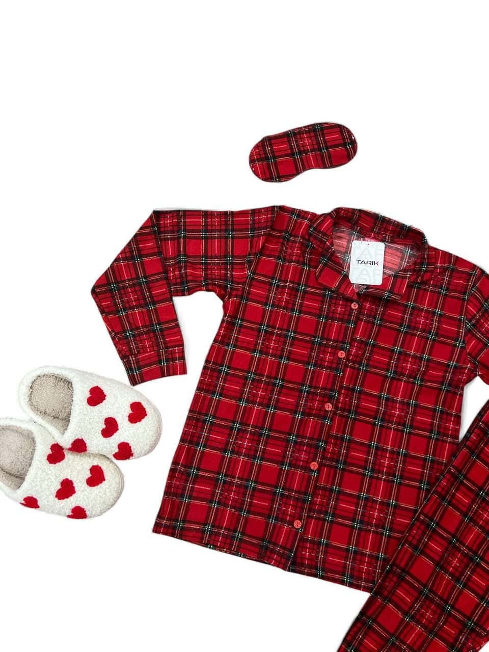 Дитяча білизна Піжамка 3178-2 червоний 110(р)