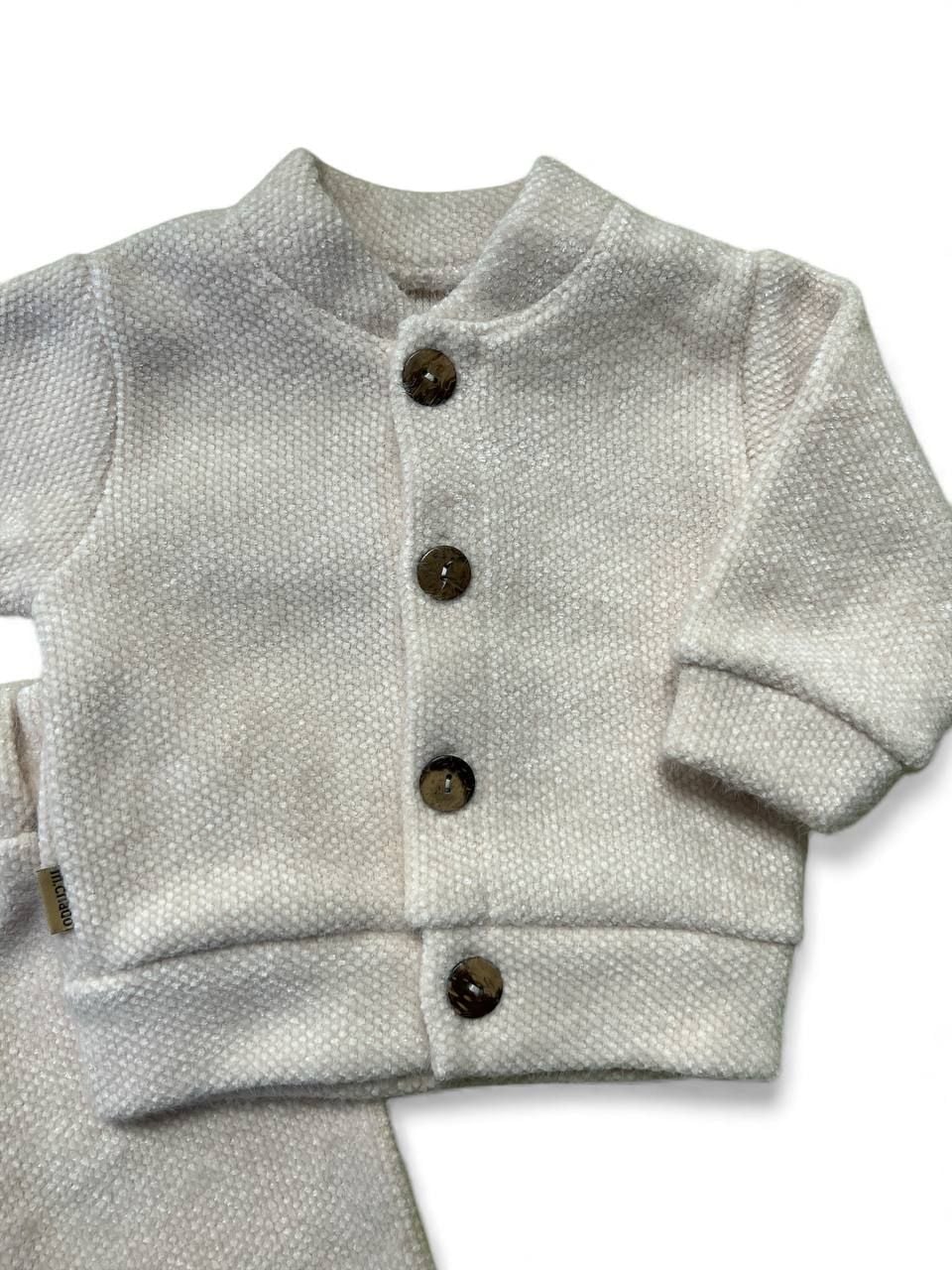 Немовля костюмчик 214 молочний 68(р)