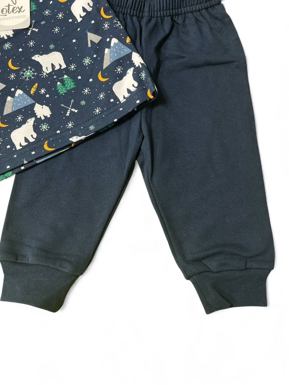 Дитяча білизна Піжамка 019-14 синій 74(р)