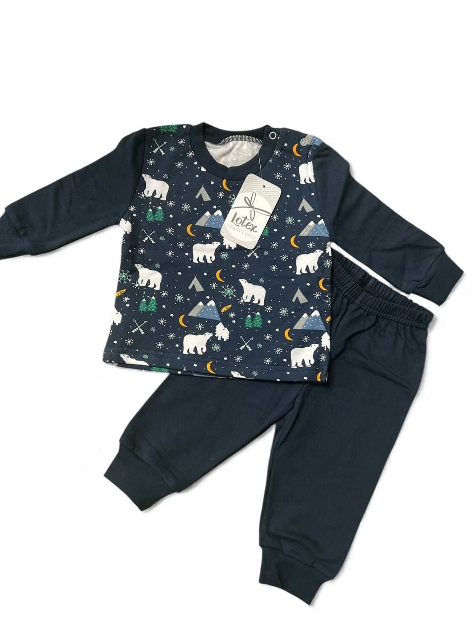 Дитяча білизна Піжамка 019-14 синій 74(р)