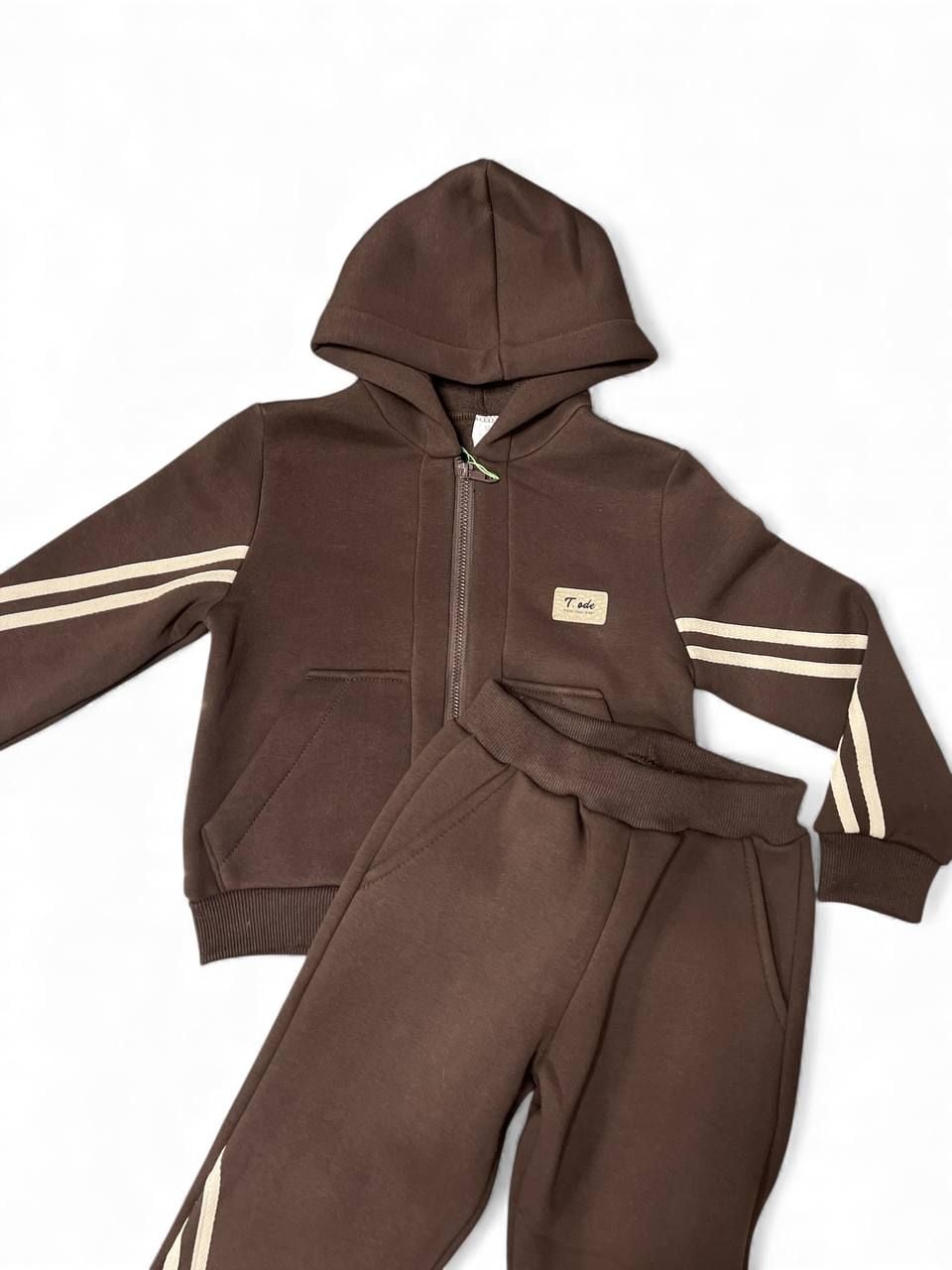 Костюм спортивний 555573 шоколад 140(р)