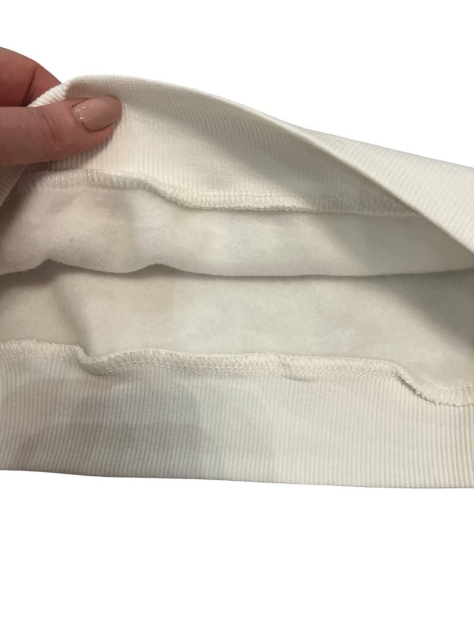 НОВОРІЧНЕ Світшот1 молочний 134(р)