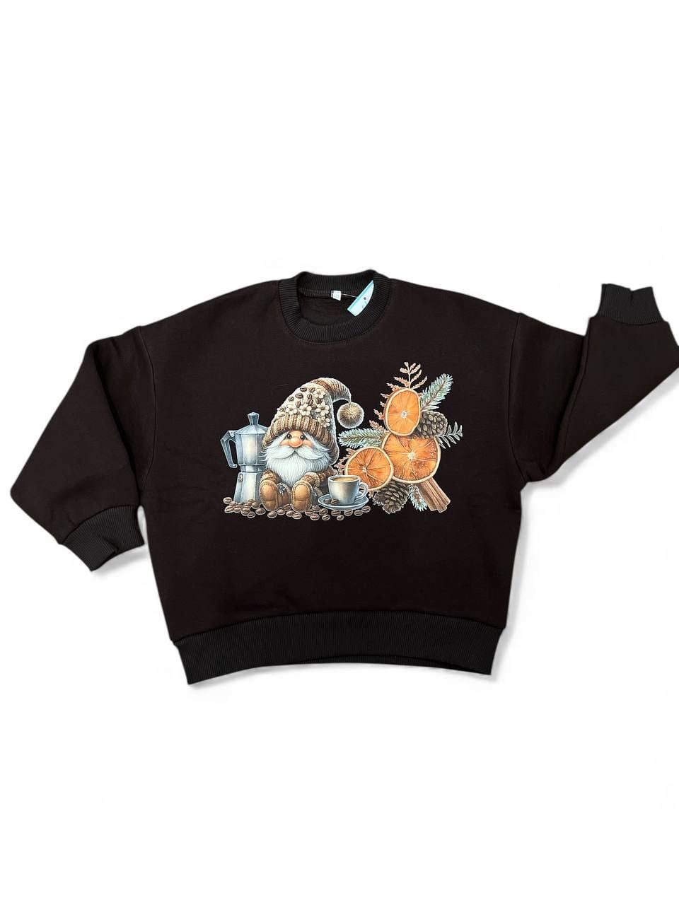 НОВОРІЧНЕ Світшот1 шоколад 128(р)