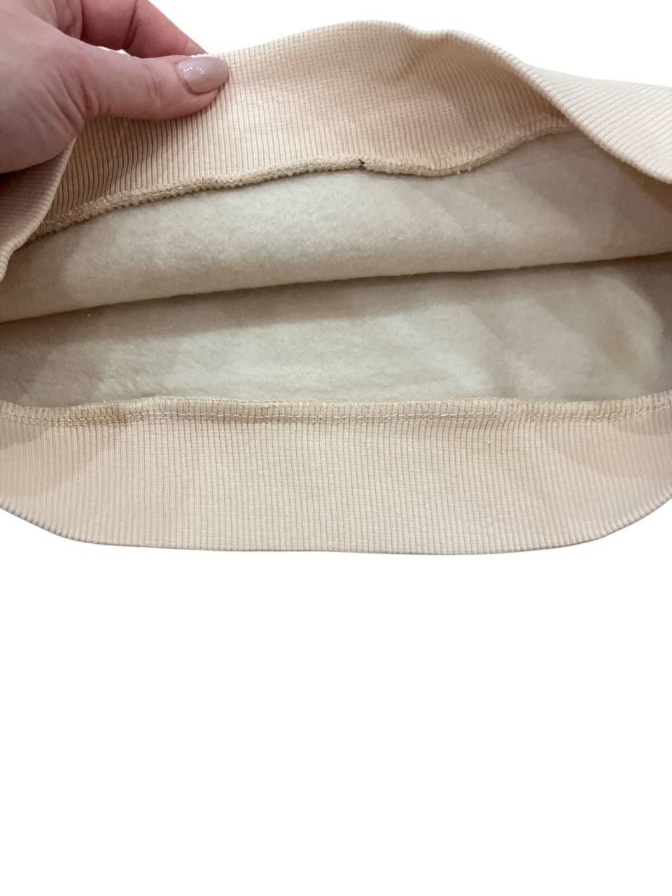 НОВОРІЧНЕ Світшот3 бежевий 134(р)