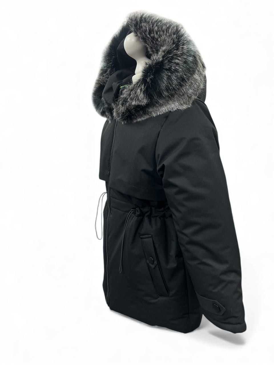 Верхній одяг Зима 0591 чорн 146(р)