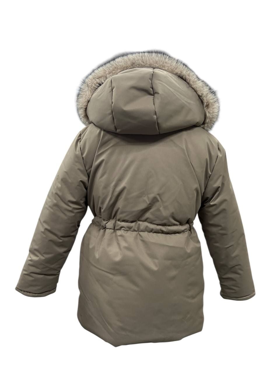 Верхній одяг Зима 0591 капучино 140(р)