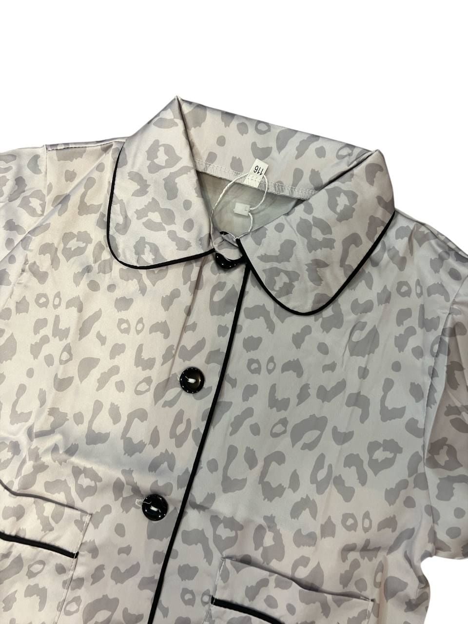 Дитяча білизна Піжамка тигрова сірий 128(р)