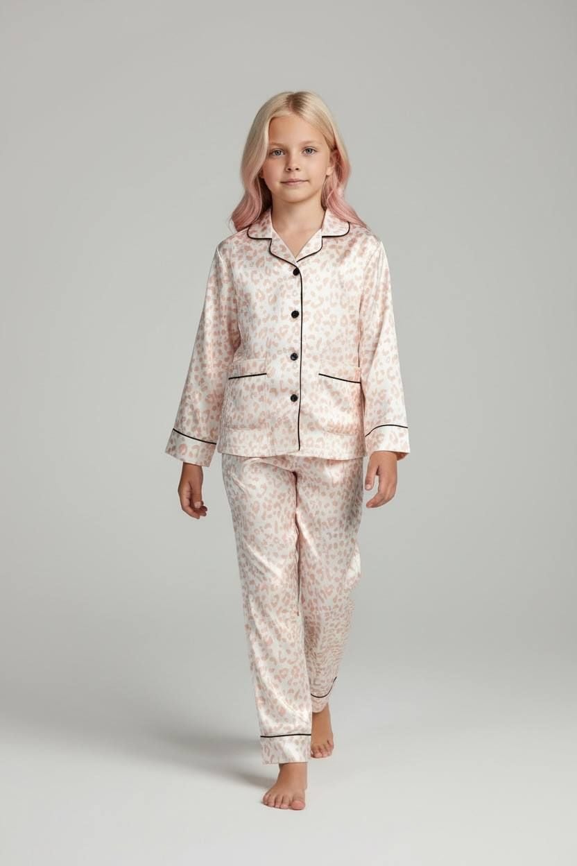 Дитяча білизна Піжамка тигрова пудра 116(р)