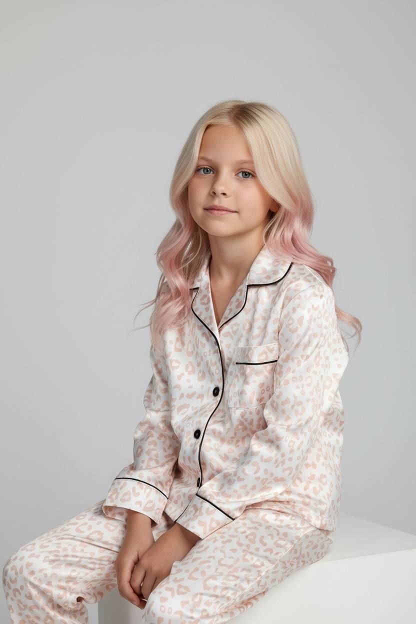 Дитяча білизна Піжамка тигрова пудра 116(р)