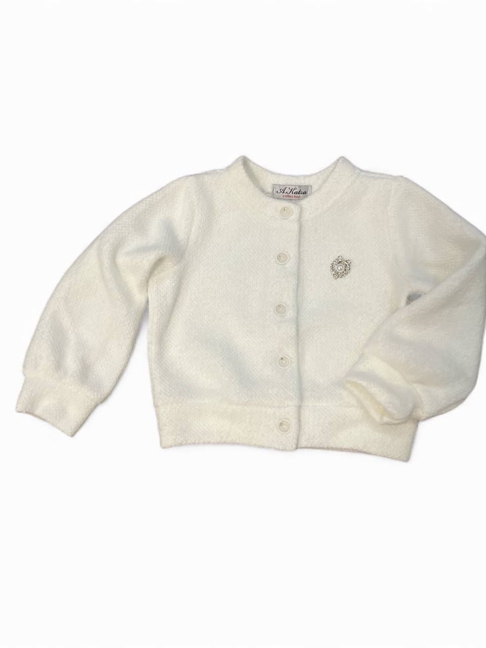 Кардиган білий 122(р)