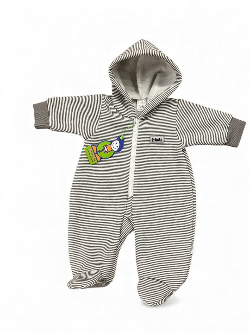 Немовля комбінезончик 555485* сірий 56(р)