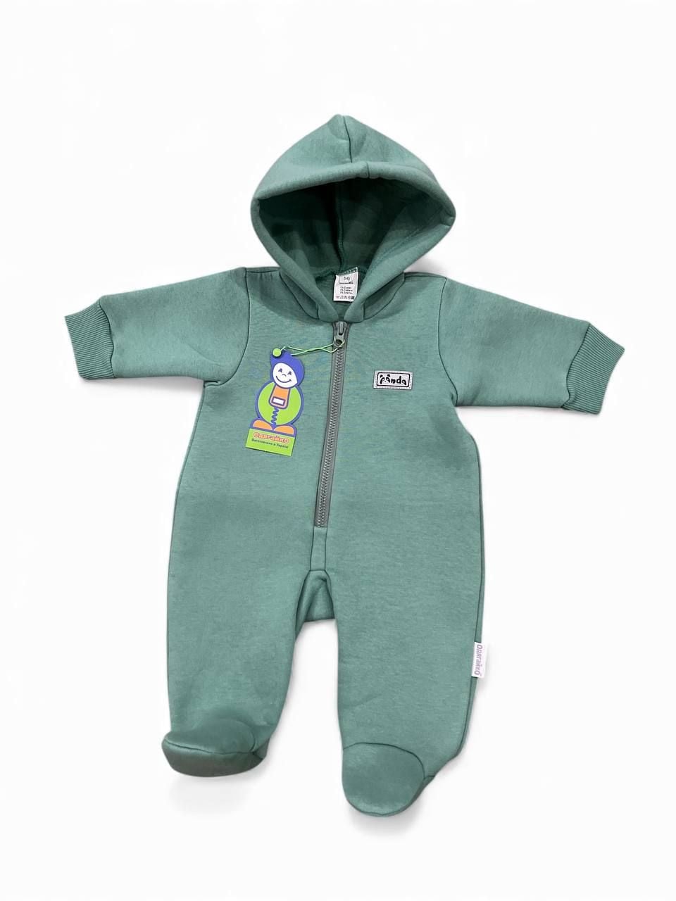 Немовля комбінезончик 555485 зелений 56(р)