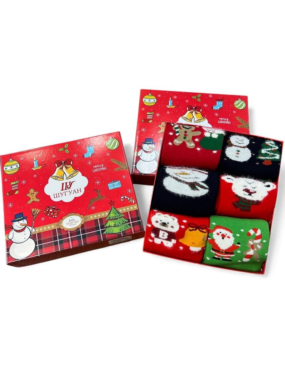 НОВОРІЧНЕ коробочка(шк) мікс 27-32(р)