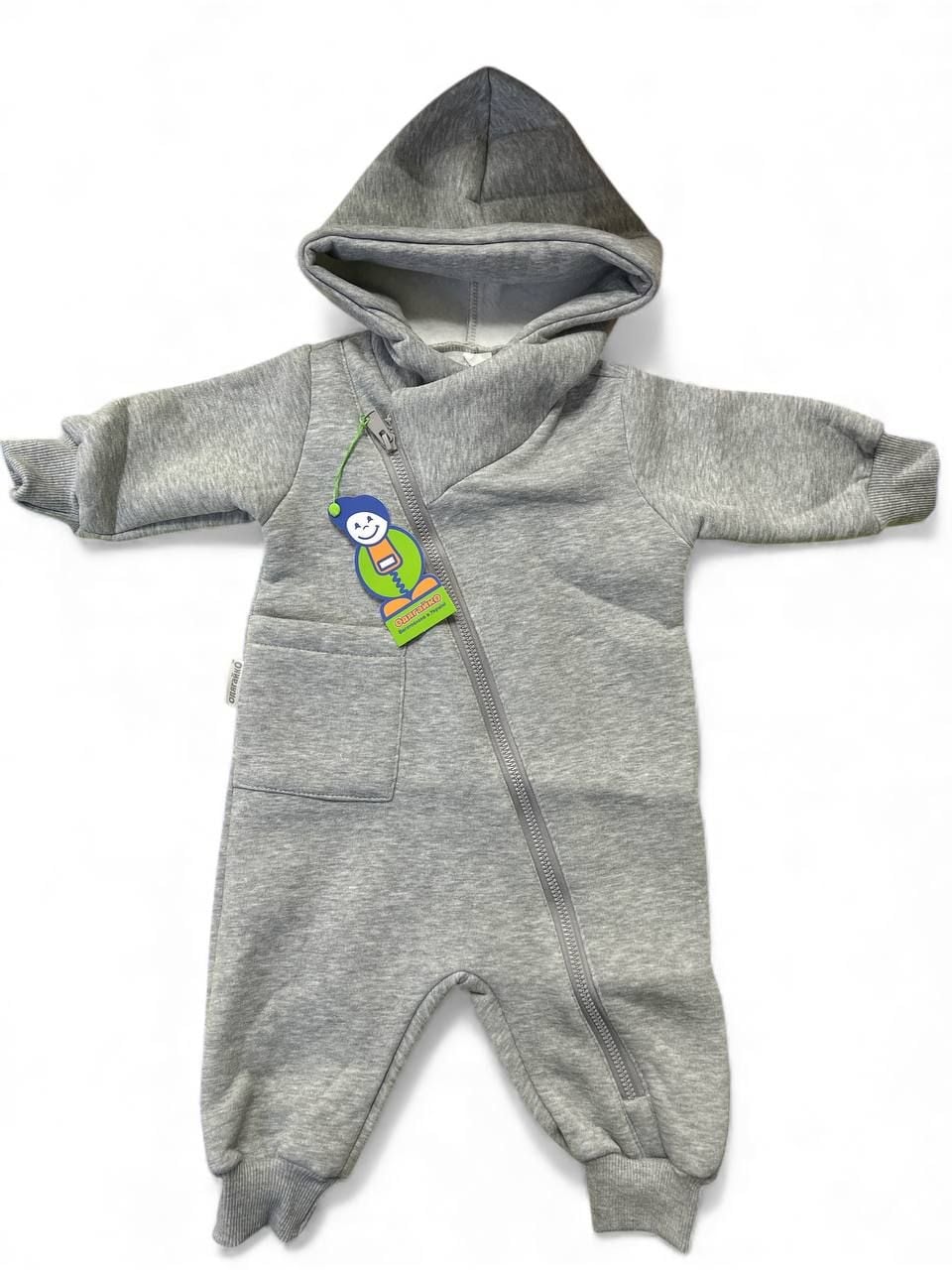 Немовля комбінезончик 555273 сірий 80(р)
