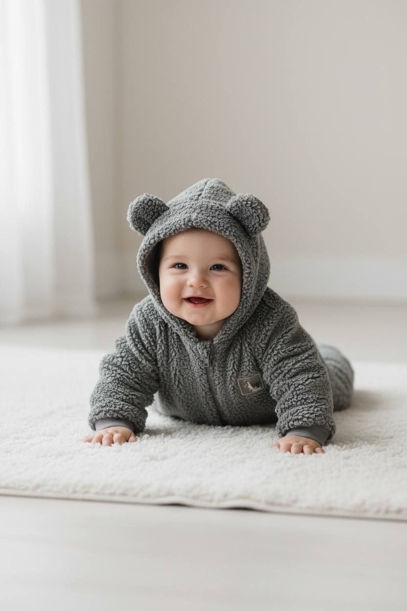 Немовля комбінезончик 555387 сірий 62(р)