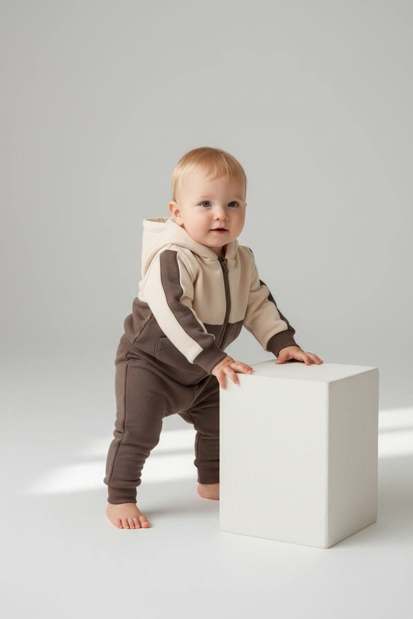 Немовля костюмчик 555561 коричневий 86(р)