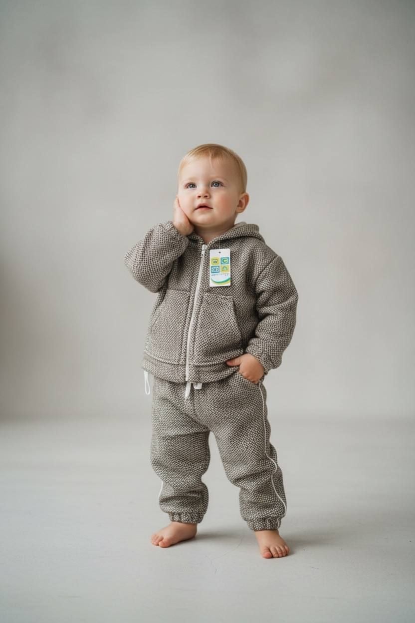 Немовля костюмчик 11167.82 сірий 74(р)