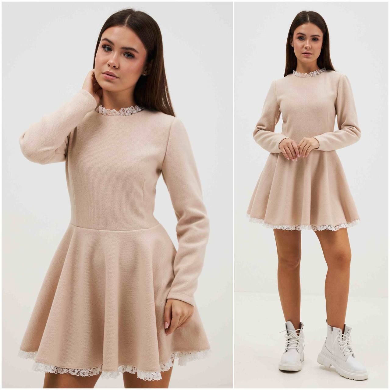 Сукня 0498 бежевий 146(р)