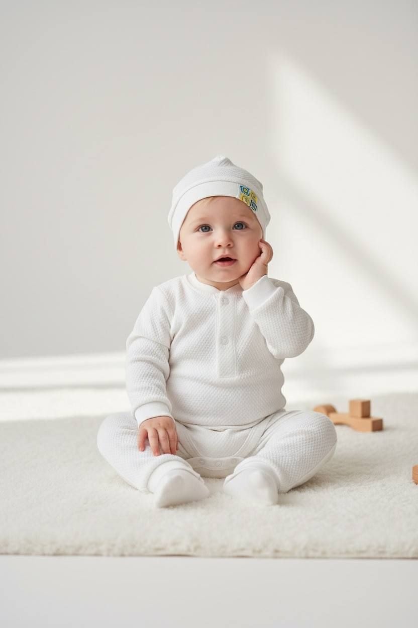 Немовля костюмчик 11907.35 білий 74(р)