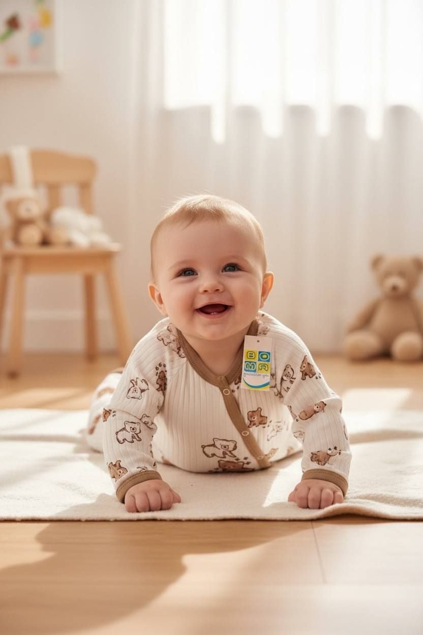 Немовля Чоловічок 12255.06 коричневий 74(р)