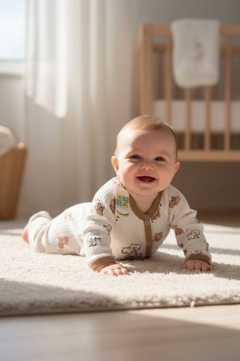 Немовля Чоловічок 12255.06 коричневий 74(р)