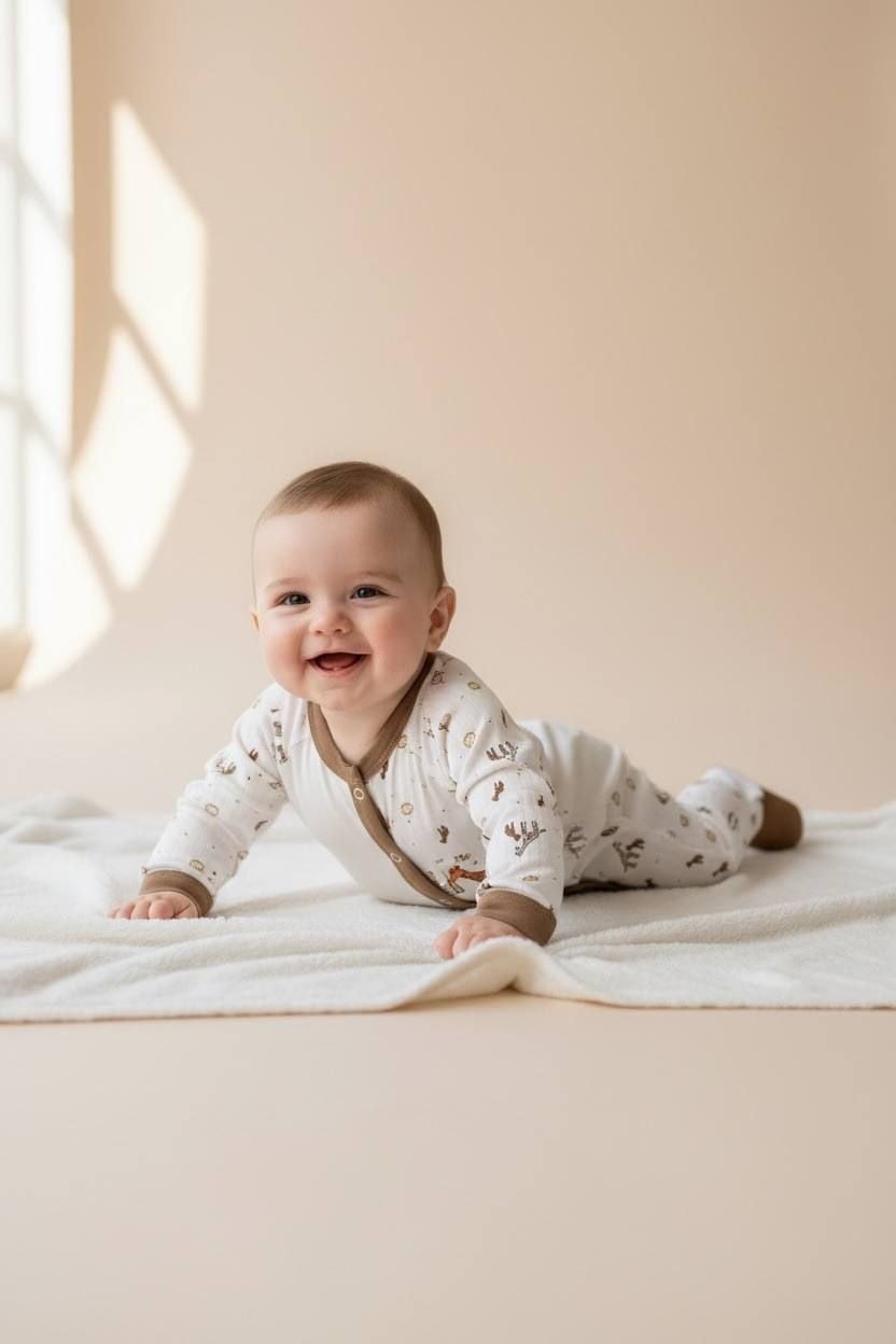 Немовля Чоловічок 12255.06 капучино 74(р)