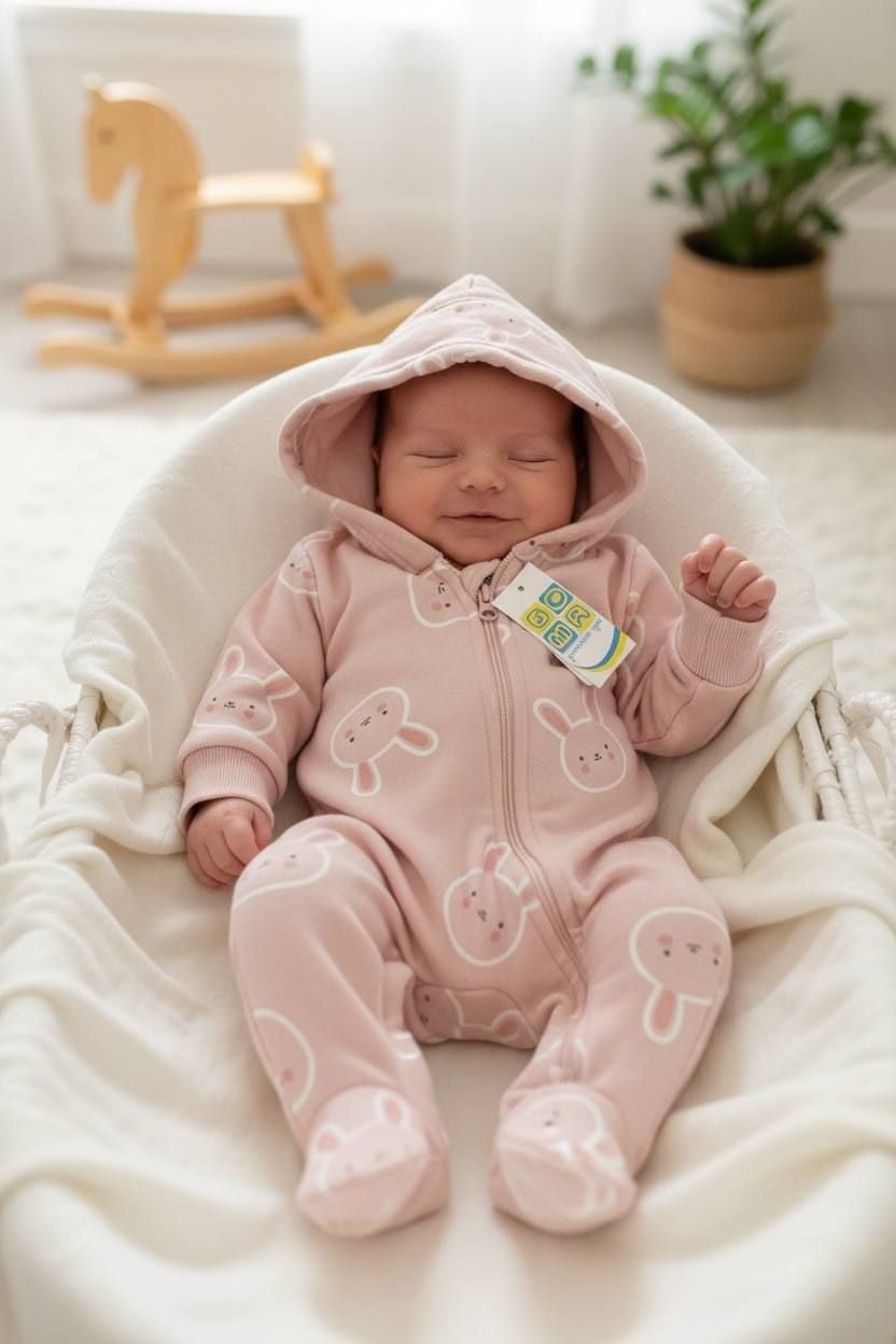 Немовля Чоловічок 12242.21 рожевий 56(р)