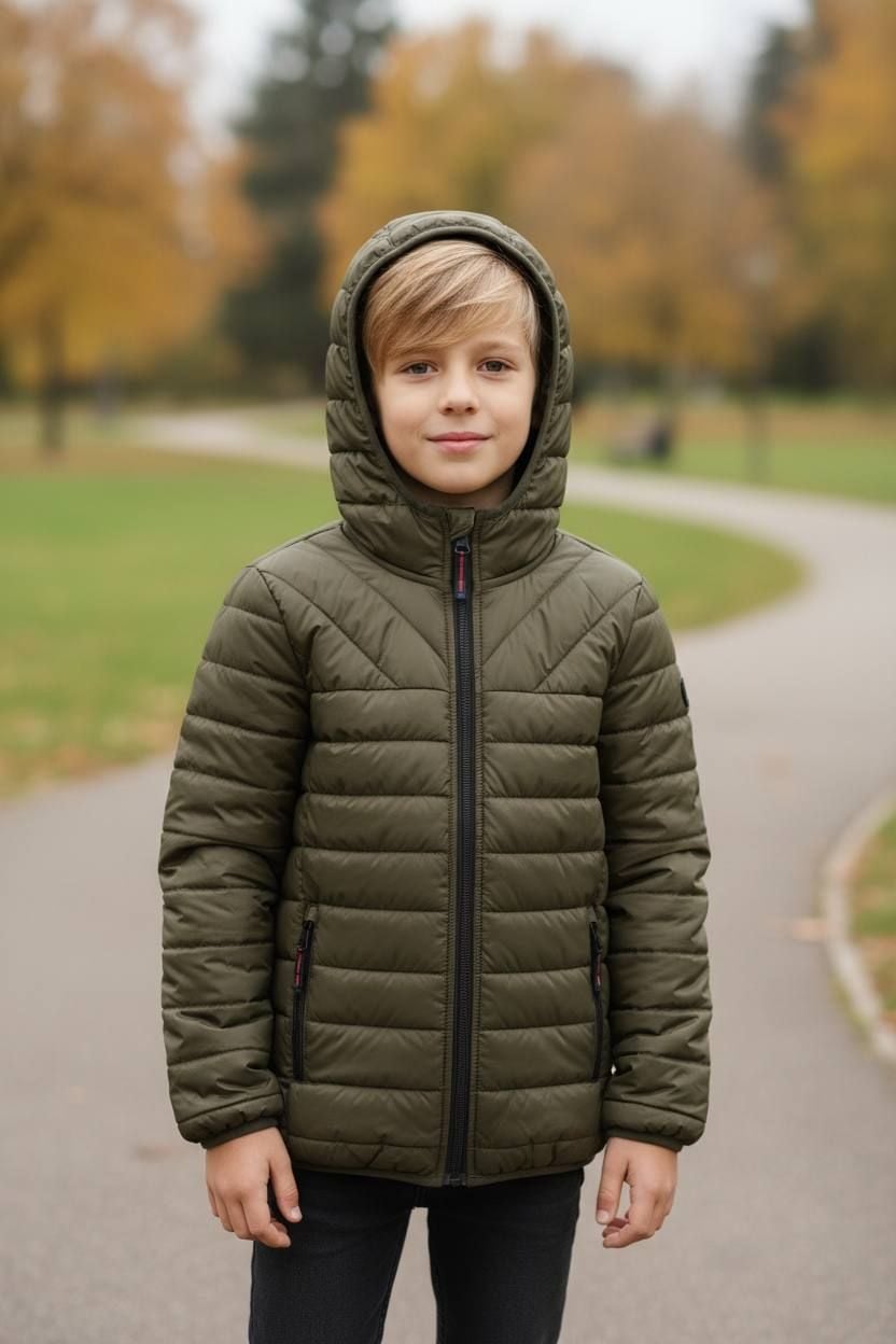 Верхній одяг куртка ВМА-3788-1 хакі 158(р)