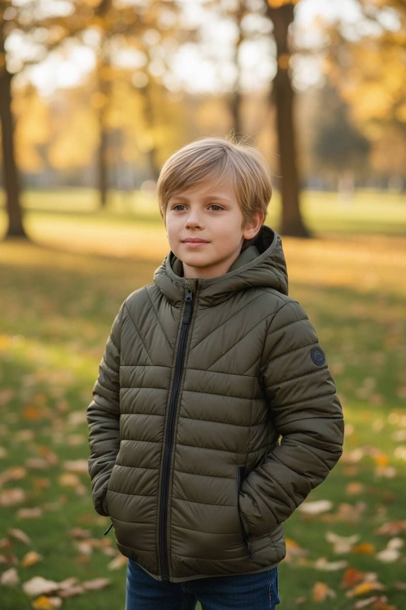 Верхній одяг куртка ВМА-3788-1 хакі 158(р)